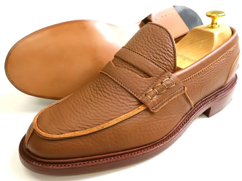 トリッカーズ　ブラウンレザー ウィングチップ ローファー 楽天市場】Tricker's トリッカーズ 英国製 グッドイヤーウェル