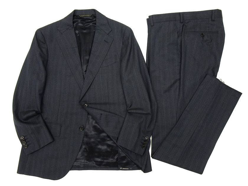 D'URBAN ombrare Luxury ダーバン 日本製 REDA イタリア製生地使用 ウール100% メランジ調 ストライプ 2B 1タック シングルスーツ ジャケット スラックスパンツ 1249400407 定14.3万 ネイビー AB4▲200▼10816k07|CRAWLER D'URBAN ombrare Luxury ダーバン 日本製 REDA イタリア製生地使用 ウール100% メランジ調 ストライプ 2B 1タック シングルスーツ ジャケット スラックスパンツ 1249400407 定14.3万 ネイビー AB4▲200▼10816k07|CRAWLER