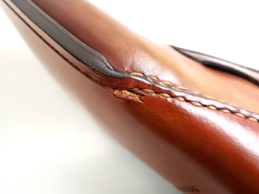 1年保証』 MAGNANNI マグナーニ オパンケ製法 手染め 本革 モンク 