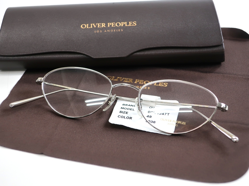 【楽天市場】OLIVER PEOPLES オリバーピープルズ 日本製 JOZETTE キャットアイ オーバルシェイプ チタンフレーム メガネ 眼鏡  OV1247T 定万 シルバー 080 20330k09 : CRAWLER