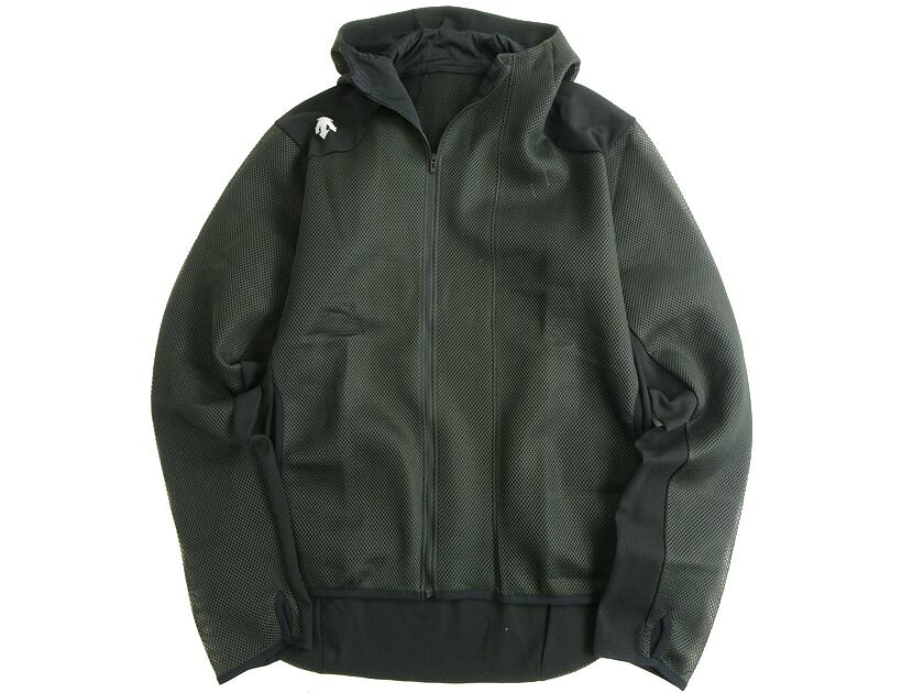 DESCENTE デサント DR STRUCTURE VENTILATION JACKET ストラクチャー ベンチレーション メッシュ切替 ジップアップジャケット DNMPGB35 定2万 ブラック XA-01 XO-02▲029▼20426k18|FASHION SELECT SHOP クローラー