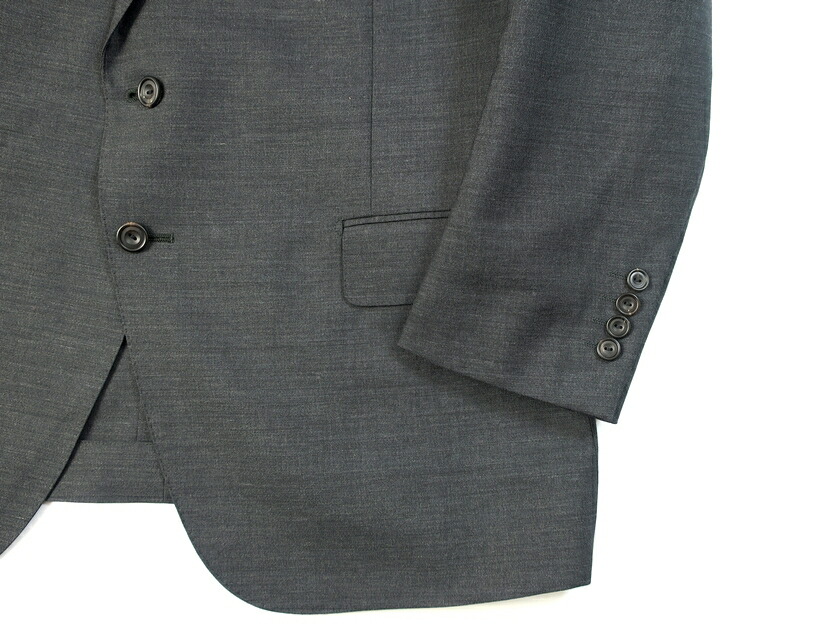 楽天市場 新品 日本製 五大陸 Gotairiku Nome モヘヤ混 裏地ペイズリー柄 2b シングルスーツ ジャケット パンツ 灰 36b Ki 1w Crawler