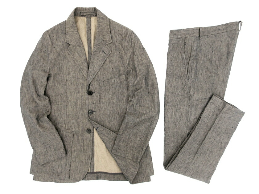 楽天市場 Nigel Cabourn Authentic ナイジェルケーボン オーセンティック 3b アンコン デニム シングルジャケット パンツ セットアップ グレー 48 34 130 a04 Crawler