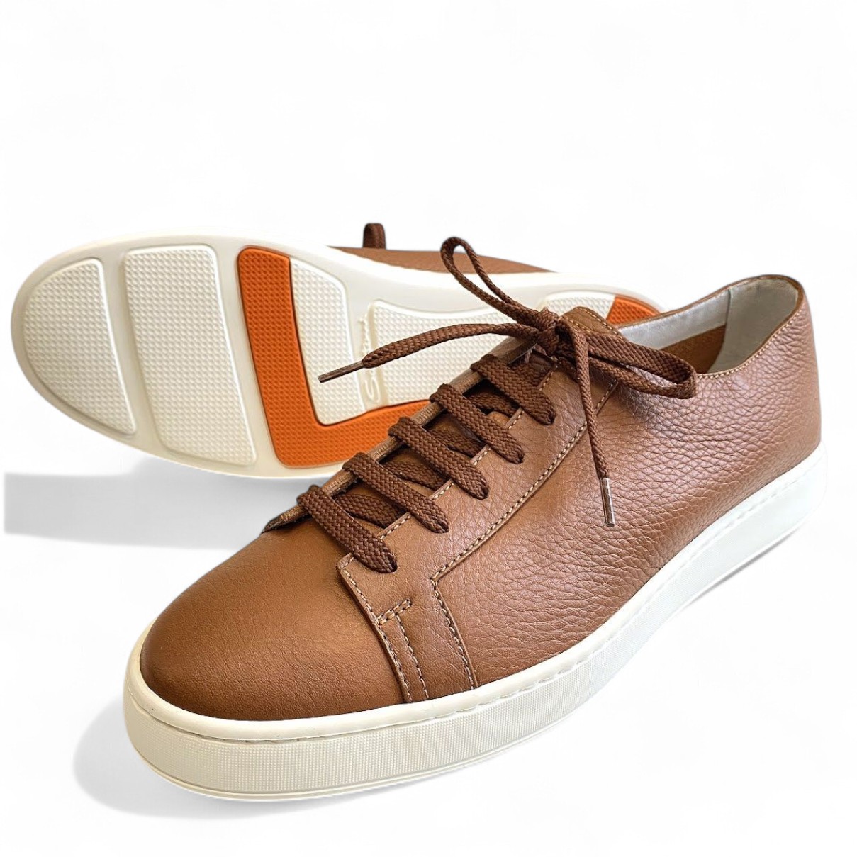 楽天市場】サントーニ スニーカー メンズ ローカット レザー シューズ