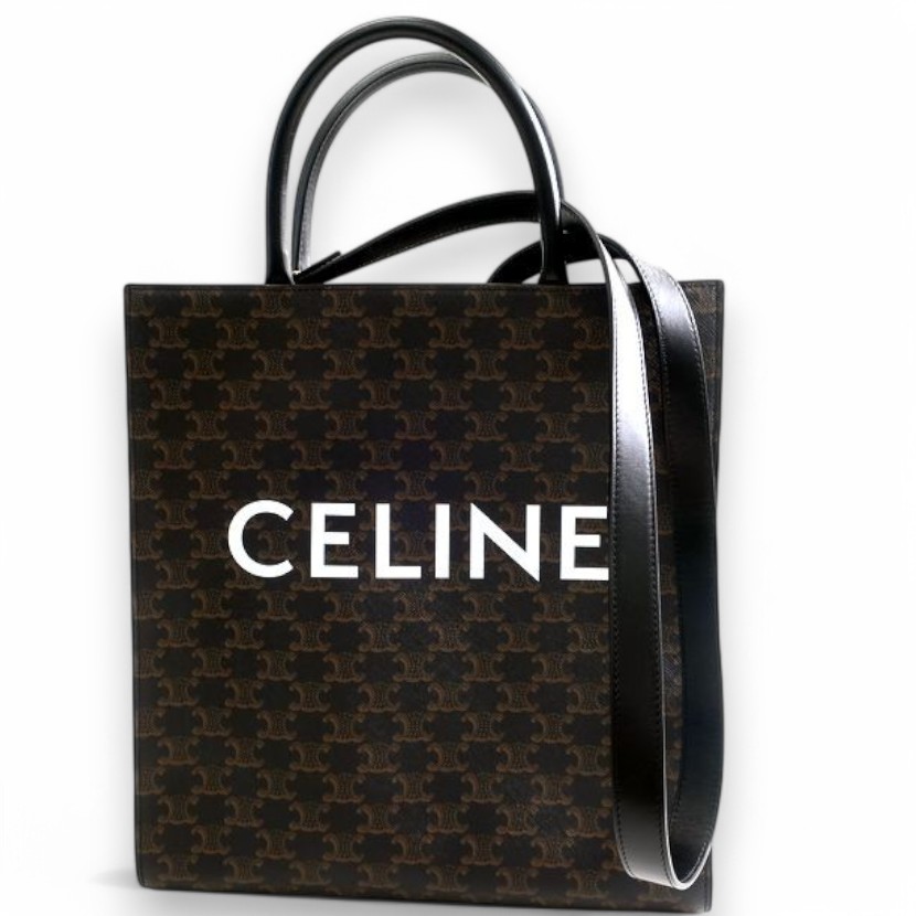 CELINE トリオンフ ホリゾンタルカバ ロゴ ハンドバッグ 210.jpg