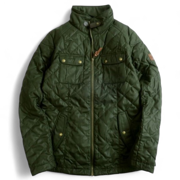 【中古】【新古品・未使用品】THE NORTH FACE ノースフェイス W'S FAIRVIEW JACKET EXCELLOFT ボアフリースライナー付 中綿 キルティング フェイクレザー ジャケット NYJ3LF87 カーキ 80(S)-01 85(M)-02 レディース▲043▼30228k10