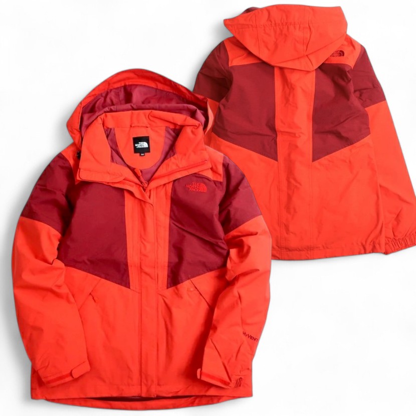 【中古】【新古品・未当てはめる品】THE NORTH FACE 北の方人間の顔 W\u0027S HIKER JACKET HYVENT ナイロン うつり変わり 御山パーカー フーデッドジャケット レディース NFJ2HG83 熱っぽい赤いこと 80(XS)-01 85(S)-02 90(M)-03▲026▼20106k08