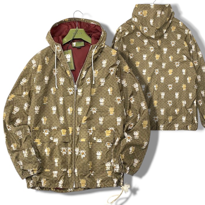 未使用級☆グッチ ドラえもんコラボ うしえもん スウェット GG メンズ