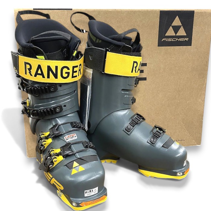 【中古】【新古品・未当てはめる品】FISCHER フィッシャー RANGER 120 GW DYN レンジャー120 グリップウォーク DYN うしろ側カントリー スキーの板 ブーツ 通貨価値13.2万 U17122 GREY 25.5 ▲200▼51203s01
