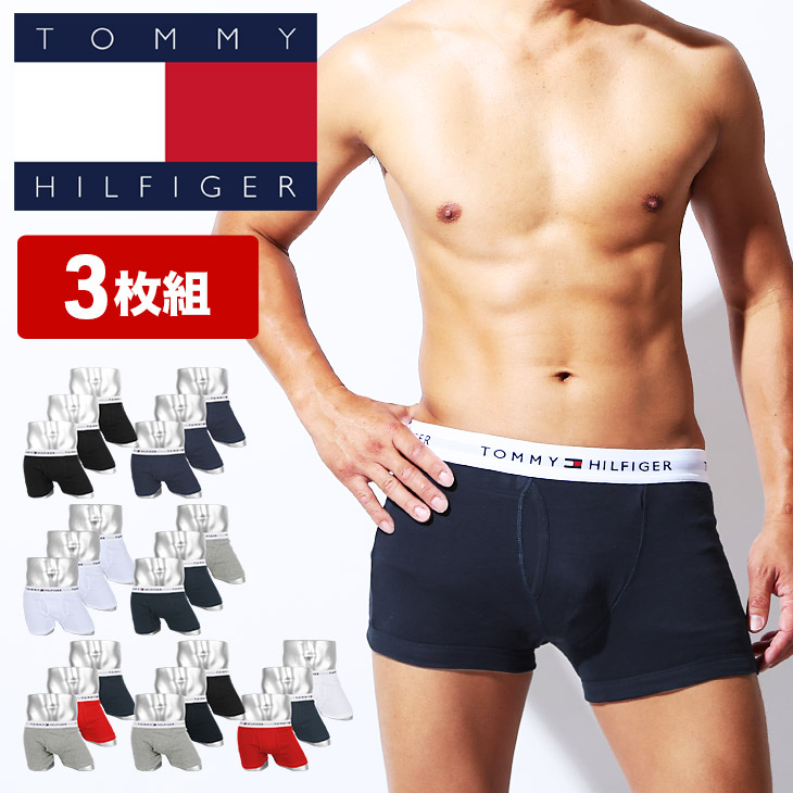 楽天市場 3枚セット Tommy Hilfiger トミー ヒルフィガー ボクサーパンツ メンズ アンダーウェア 下着 前開き 綿 かっこいい おしゃれ 無地 ボーダー ストライプ 3枚組 ブランド 男性 プレゼント プチギフト 誕生日プレゼント 彼氏 父 息子 ギフト 記念日 Crazy Ferret