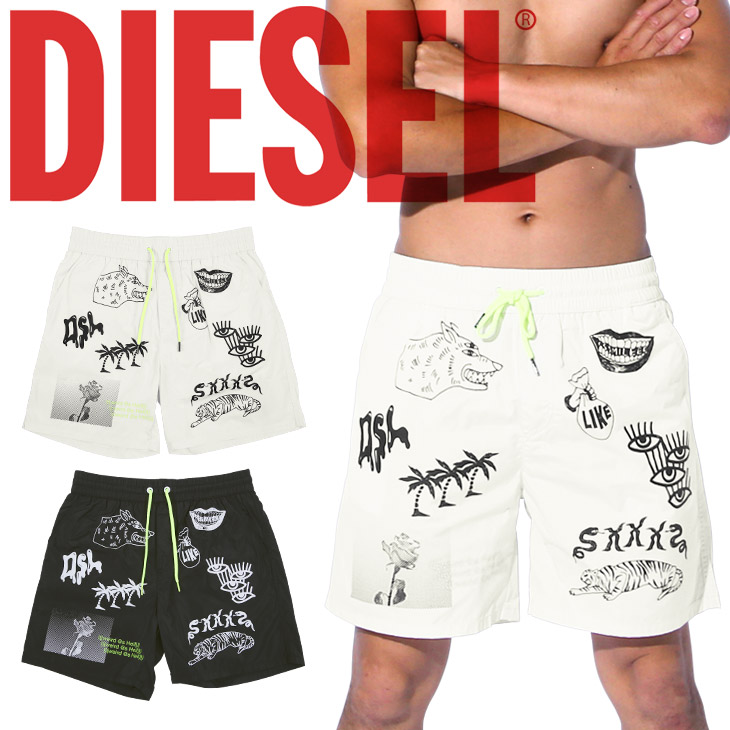 最旬ダウン ツルツル かっこいい おしゃれ メンズ サーフパンツ 短パン 水着 Diesel ディーゼル ブランド 記念日 ギフト 父 彼氏 バレンタイン 誕生日プレゼント プチギフト プレゼント 男性 Spmau Ac In