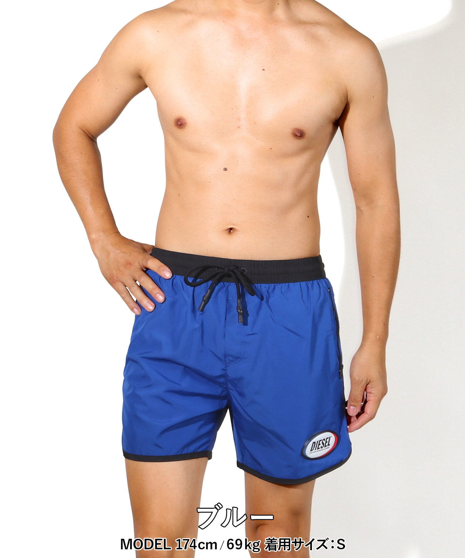 Diesel ディーゼル サーフパンツ メンズ 水着 水陸両用 フェス アウトドア おしゃれ かっこいい ハーフパンツ ショートパンツ 蛍光 おすすめ 人気 代 30代 無地 ロゴ ワンポイント ブランド 男性 プレゼント プチギフト 誕生日プレゼント 彼氏 父 息子 ギフト 記念日