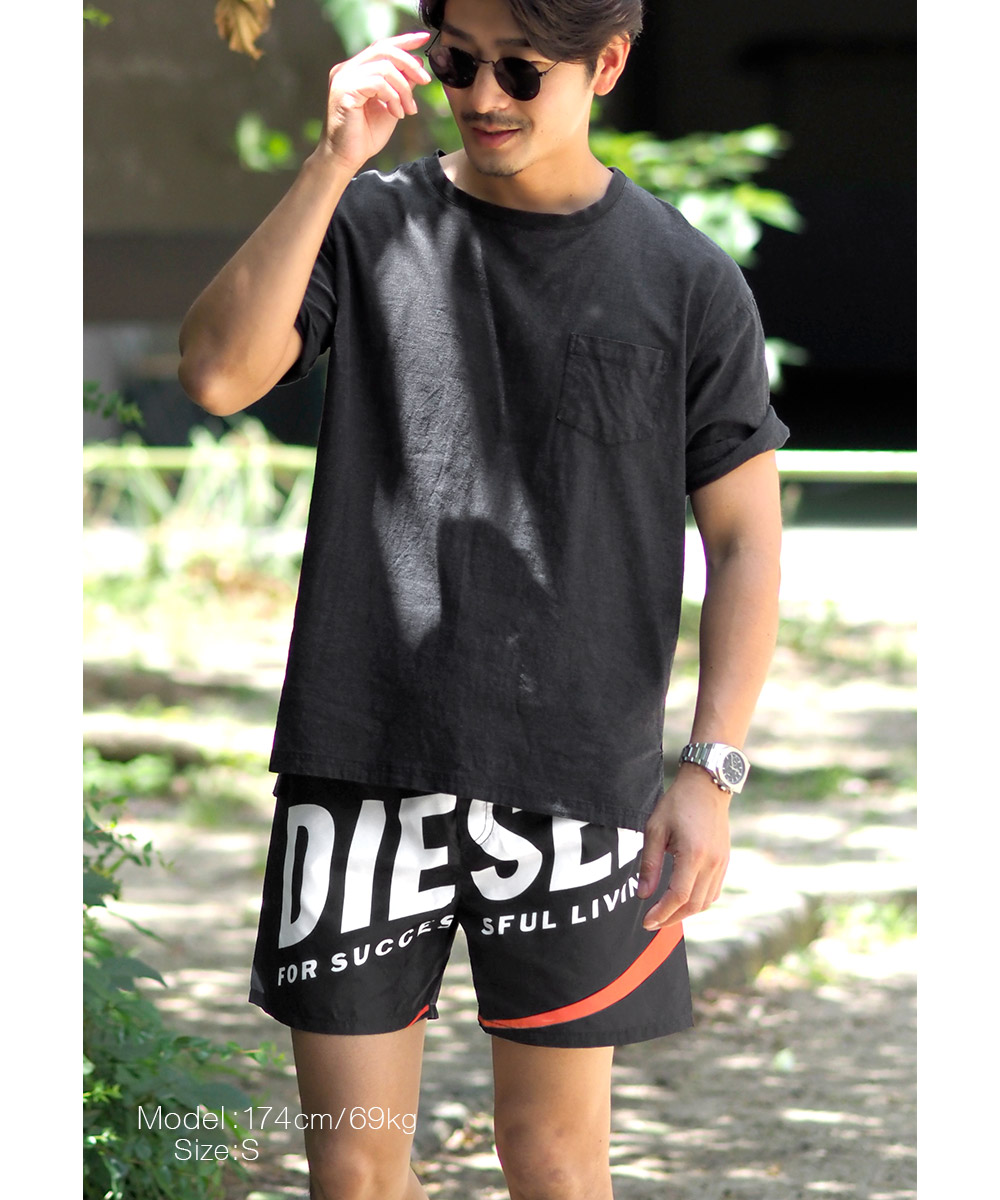 Diesel ディーゼル サーフパンツ メンズ 水着 水陸両用 フェス アウトドア おしゃれ かっこいい ハーフパンツ ショートパンツ 蛍光 街履き ロゴ 人気 おすすめ 代 30代 ワンポイント ブランド 男性 プレゼント プチギフト 誕生日プレゼント 彼氏 父 息子 ギフト 記念日