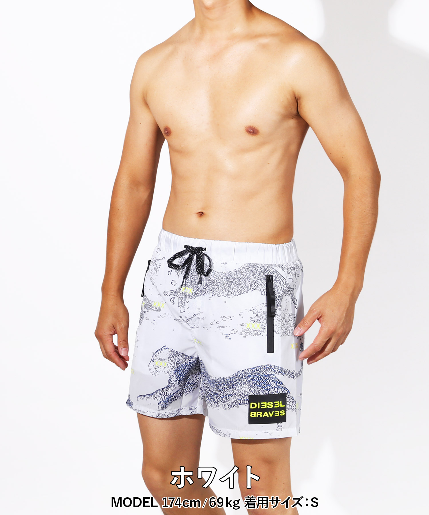 通常在庫品 DIESEL ディーゼル メンズ ハーフパンツ・ショーツ 水着 Swim shorts 通販