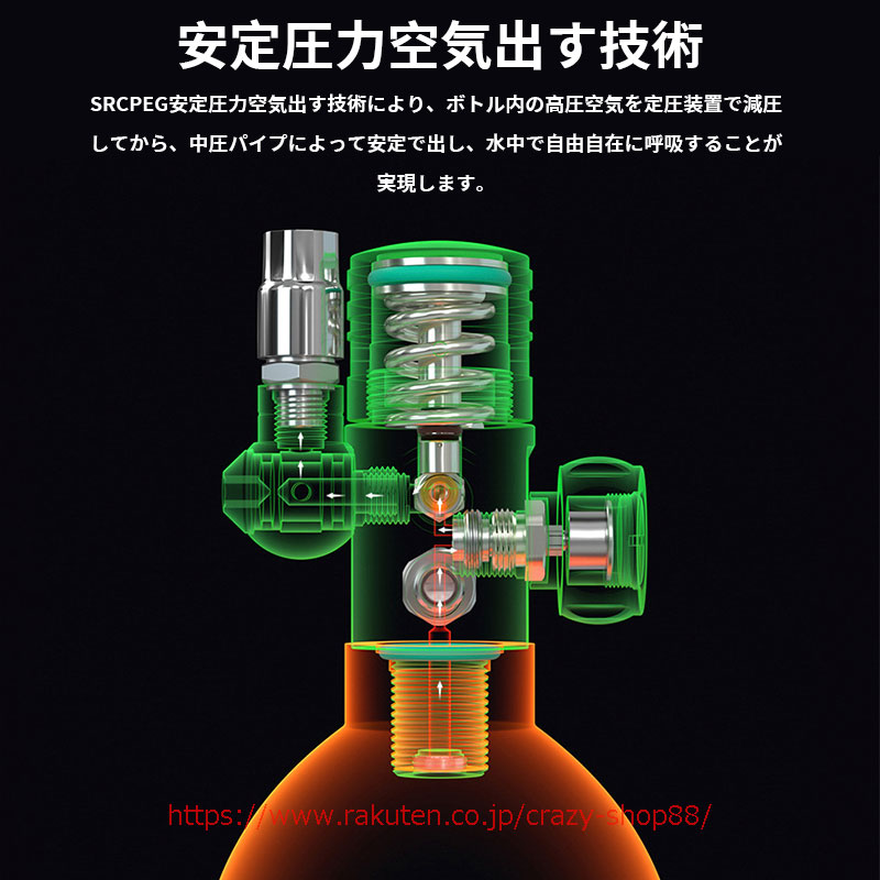 スキューバダイビング 酸素ボンベ 1l Ce承認取得 エアポンプセット マリンスポーツミニスキューバダイビング酸素エアタンク 15 分間 酸素タンク 水中呼吸 熱中症対策グッズ シュノーケリング シリンダー 空気タンク ダイビング機器