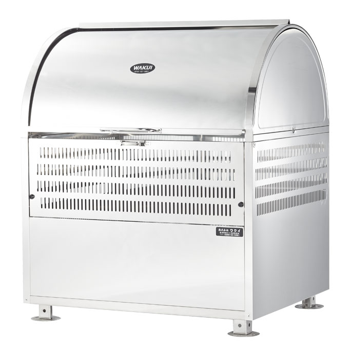 環境ステーションWS-900 W90×D75×H106cm 容量約550L 45Lゴミ袋約12個 約8世帯【業務用大型ゴミ箱 ゴミステーション屋外 大容量 アパート マンション 町内会 自治会 カラス 猫 対策 ゴミストッカー】