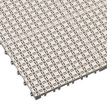 トランクチェッカー 本体(30cm&times;30cm)&times;48枚セット バラ売り不可【厚み約24mm ジョイント式 スノコ 床保護 屋内用 業務用マット 倉庫 トランクルーム マンション 工場 ミヅシマ】｜ツインスターカンパニー