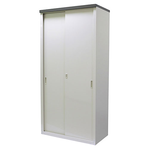 家庭用収納庫 ハーフ棚182 HS-182HT 89×47×182cm 0.41平米【物置 屋外収納 屋外物置 ガーデン 家庭用 コンパクト グリーンライフ】