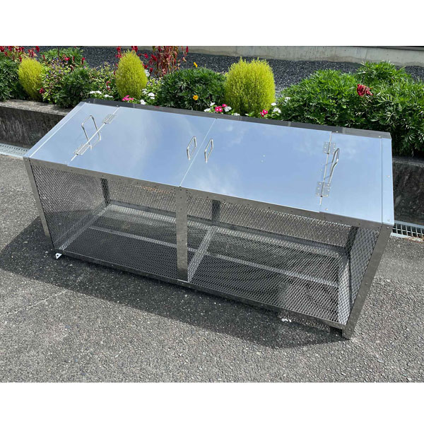 楽天市場】【完成品】ゴミBOX FH-180K ステンレス製NSSC FW2 W180×D65 