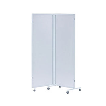 2連パーティション YS-F06 W120×D40×H160cm【スチール製 パーティション パーテーション 業務用 オフィス 林製作所】