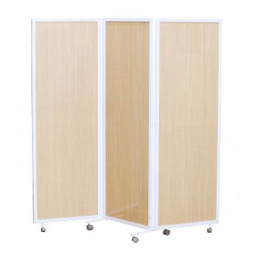 3連パーティション ホワイトボード仕様 YS-F01 W180×D40×H160cm【スチール製 パーティション パーテーション 業務用 オフィス 林製作所】