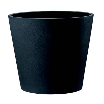 ポリッシュ コニック チャコール 50cm 1個セット AN-PC5040CH 4573276845928【ガーデン プランター ポット 鉢 おしゃれ 庭 店舗 園芸 インテリア エクステリア グリーンポット】