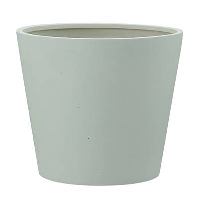 ポリッシュ コニック クリーム 50cm 1個セット AN-PC5040CR 4573276845935【ガーデン プランター ポット 鉢 おしゃれ 庭 店舗 園芸 インテリア エクステリア グリーンポット】