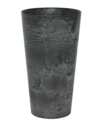 美術石ころ トールラウンド 黒いこと 28×49糎 5個仕掛ける AS-120108 8711355398828【庭園 プランター ポット 鉢 今めかしい 庭 バス発着場 園芸 室内装飾 エクステリア 緑であることポット】