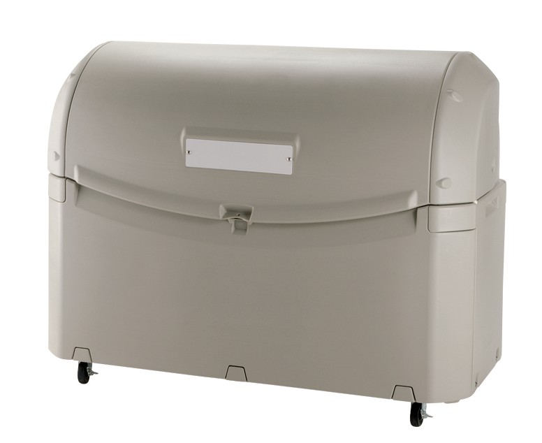 【法人宛専用】ワイドペールST800 標準キャスター付 147.5×75×H114.5cm 800L 45Lごみ袋×約17個/11世帯【配送先名に会社名や店舗名必須・個人名のみ不可 リッチェル 業務用ゴミ箱 ゴミステーション 屋外 アパート マンション 町内会 自治会 カラス 猫 ストッカー】|ツインスターカンパニー