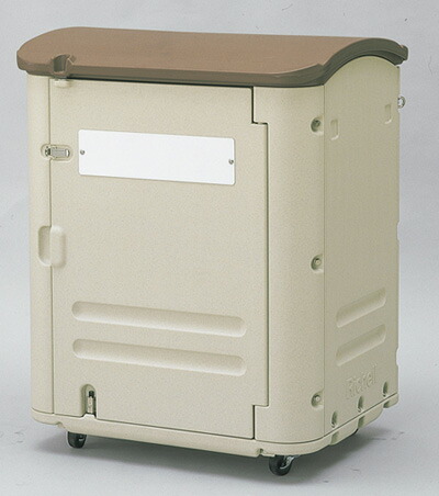 【法人宛専用】ワイドストレージ400標準キャスター付き 90×68×H111cm 400L 45Lごみ袋×約8個/5世帯【配送先名に会社名や店舗名必須・個人名のみ不可 リッチェル 業務用大型ゴミ箱 ゴミステーション 屋外 アパート マンション 町内会 自治会 カラス 猫 ストッカー】