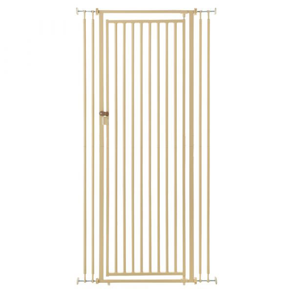 【法人宛専用】キャットセーフティゲート 72-95×8×H181cm【配送先名に会社名や店舗名必須・個人名のみ不可 体重目安5kg以下 猫 猫用ゲート ゲート 脱走防止 ハイタイプ ドア つっぱり リッチェル】