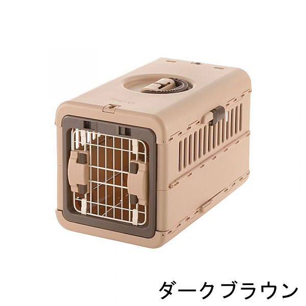 【法人宛専用】キャンピングキャリー 折りたたみ S (30&times;48.5&times;H31cm)【配送先名に会社名や店舗名必須・個人名のみ不可 超小型犬 猫 うさぎ 体重目安5kg以下 ペット キャリー ハウス リッチェル】｜ツインスターカンパニー