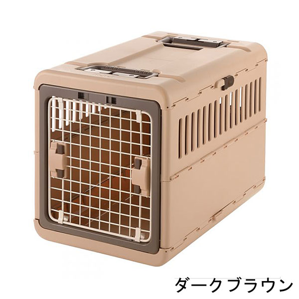 【法人宛専用】キャンピングキャリー 折りたたみ L (44×67×H50cm)【配送先名に会社名や店舗名必須・個人名のみ不可 超小型犬 小型犬 中型犬 体重目安20kg以下 ペット キャリー ハウス リッチェル】