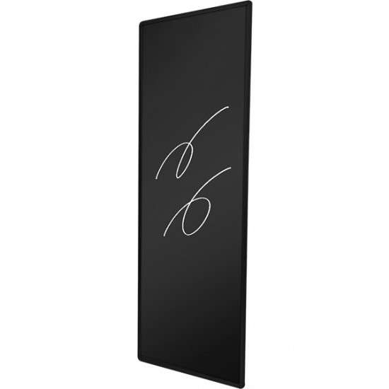 枠付ブラックボード 300×900mm BBW300X900【フレームサイズW311×H911mm 吊り下げ 壁掛 ホワイトボード マーカーボード 磁石使用可 マグネット使用可 常磐精工】