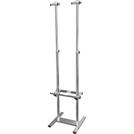 PAパネルスタンドTW脚 23TW-B 両面 PA23TW-BR【W400×D400×H1380～2270mm A1/B1/A0/B0 片面 対応パネル寸法Ｗ400~1100/H800~2170/t\u003d30mm以下 高さ調整可能 ポスタースタンド パネルスタンド 屋内用 常磐精工】