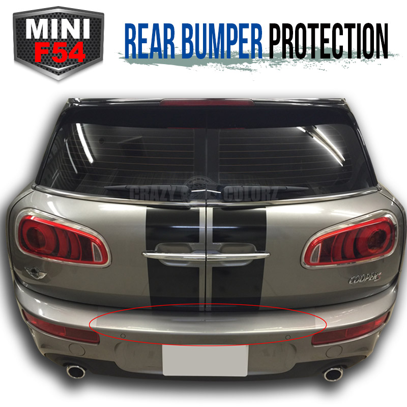 楽天市場】【ミニF55 5DOOR】【傷防止】リアバンパープロテクション