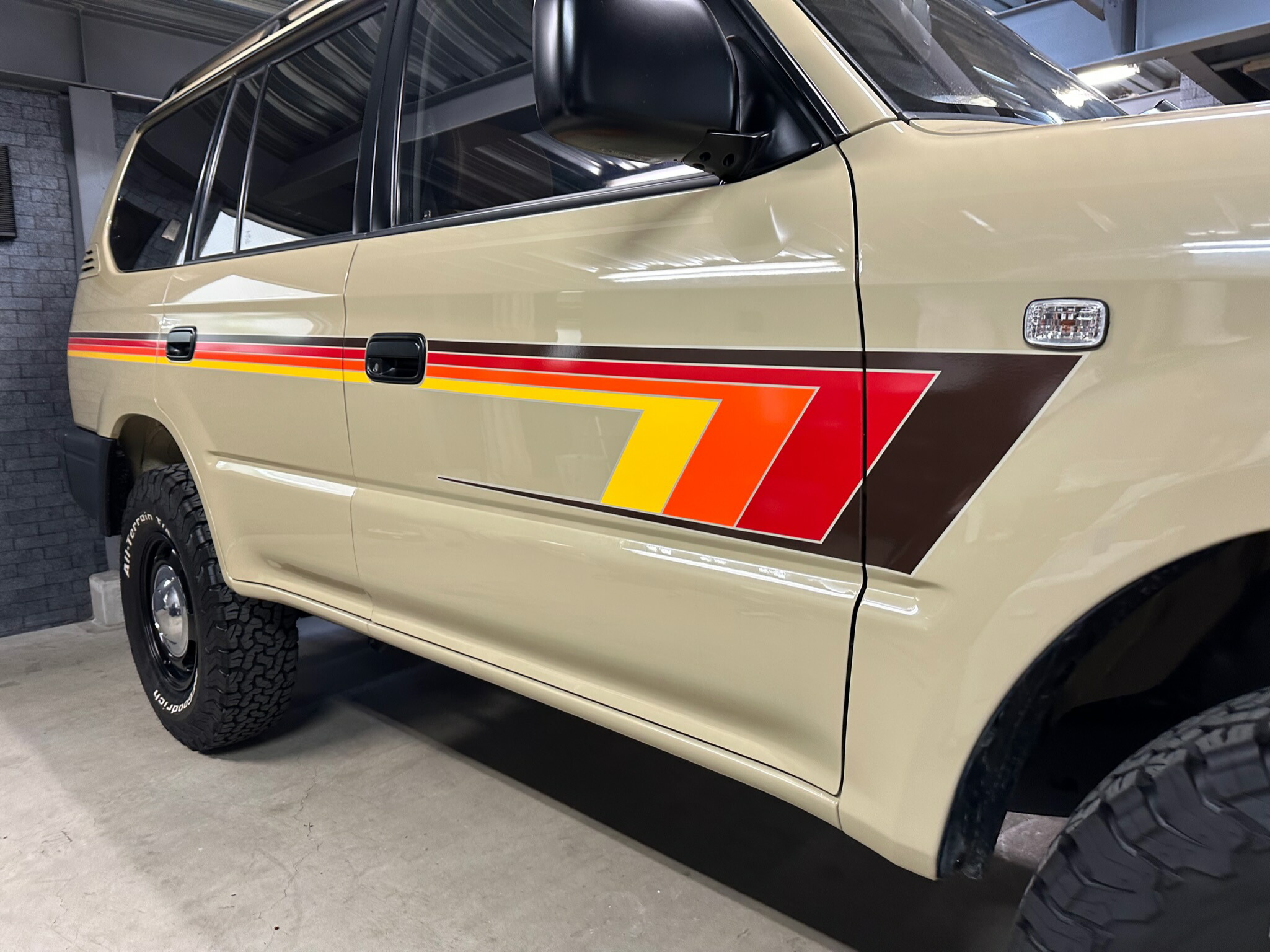 四駆用　リアラダー 90系ランドクルーザープラド用リアラダーが入荷しました