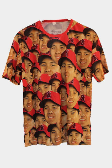 公式 新品未使用 ドジャース 大谷翔平 総柄 顔だらけ FOCO Tシャツ L 楽天市場】大谷翔平 Tシャツ 公式 ドジャース グッズクリック