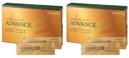 FORDAYS　 フォーデイズ　アドバンス3 2個セット　ADVANCE IIIアドバンスIII　核酸ドリンク ナチュラルDNコラーゲン 　免疫力　賞味期限2026年10月以後