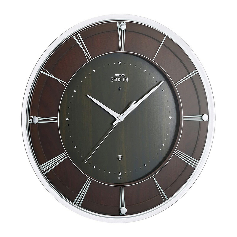 セイコー 掛時計 SEIKO EMBLEM HS560B SEIKO（セイコー） エムブレム 電波 掛け時計 HS560B クオーツ 電池式