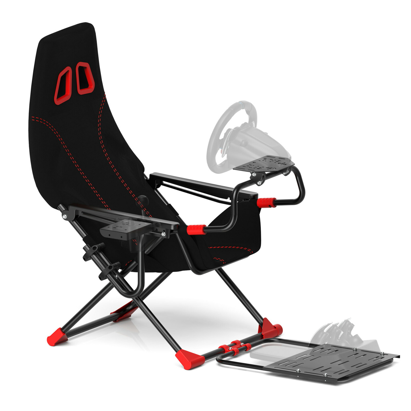 レーシングシム ハンコン コクピット G27 楽天市場】DIWANGUS レーシングコックピット 角度と高さ調整