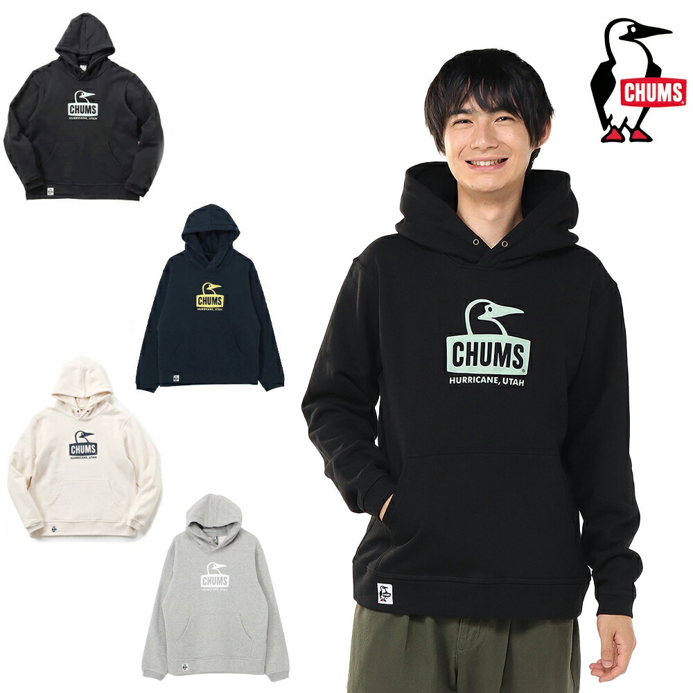 チャムス CHUMS定め事品 チャムスブービーフェイスプルオーバーパーカー 汗水 メンズ トップス ボンネットパーカー ティーシャツ インレイ 綿織物100％ 裏起毛 ch00-1520