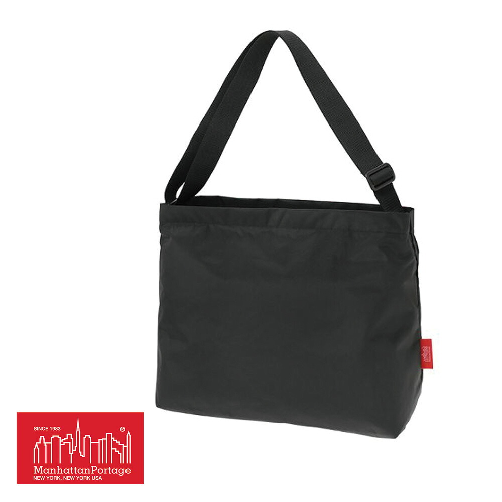 マンハッタンポーテージ/ManhattanPortage/クリアビューショルダーバッグ/Clearview Shoulder Bag Large 420D Nylon/通勤/通学/MP1482L420D
