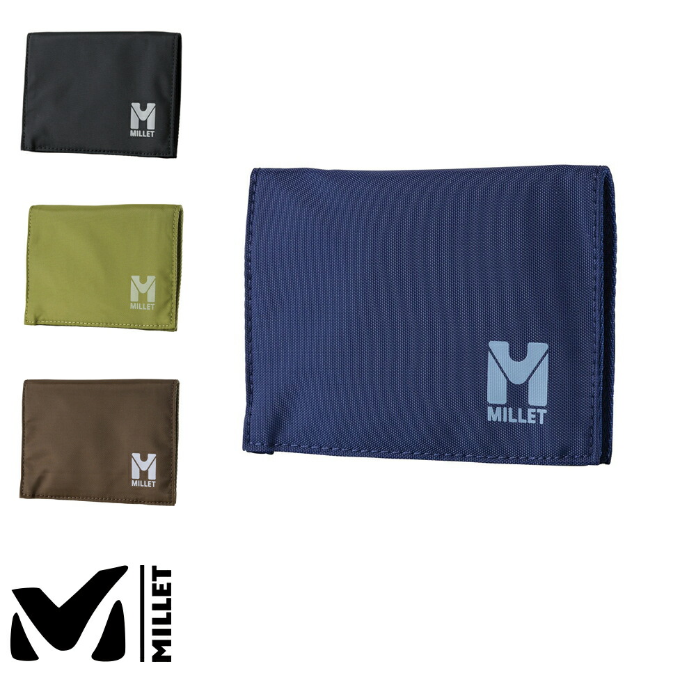 楽天市場】ミレー MILLET ウォレット 財布 二つ折り リップストップ