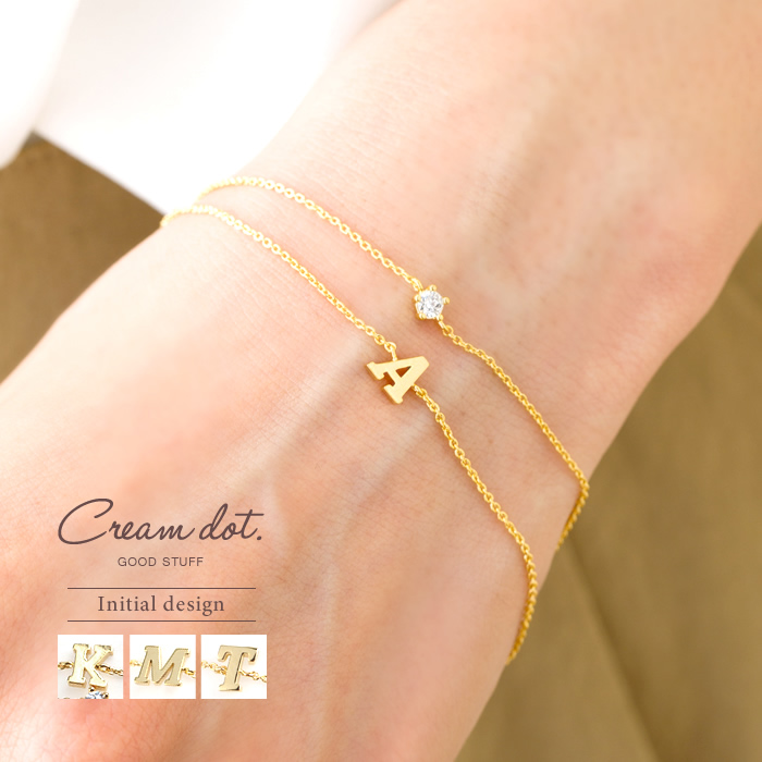 ana luisa◆ギフトOK＊14Kゴールド／イニシャル ブレスレット ana luisa◇ギフトOK＊14Kゴールド／イニシャル ブレスレット