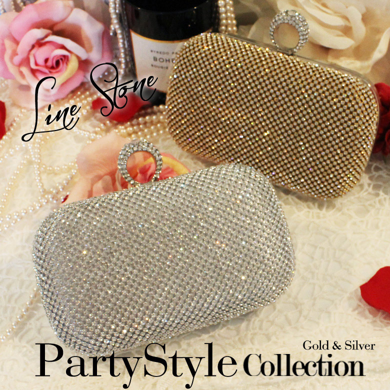 楽天市場】パーティーバッグ バッグ 結婚式 大きめ サブバッグ