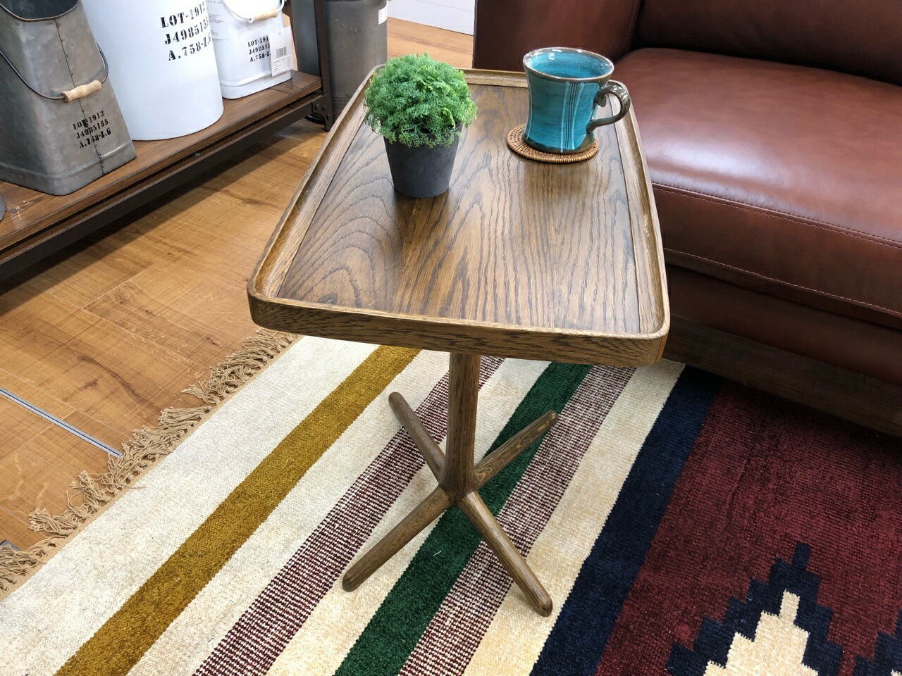 絶対一番安い 天然木 サイドテーブル ソファーテーブル コーヒーテーブル ナイトテーブル ２way ブラウン 木目調 北欧 木目 シンプル ソファー 縦置き 横置き 縦横 W54cm D33cm H51 38 5cm Gt 0br Azgt 0 ミラクル ガーマ 正規激安 Reltexir Com