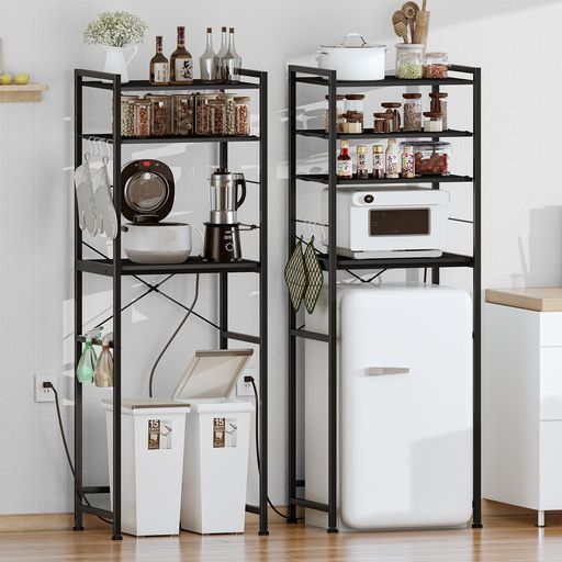 楽天市場】LunarLight キッチンベイカーラック キッチンラック レンジ