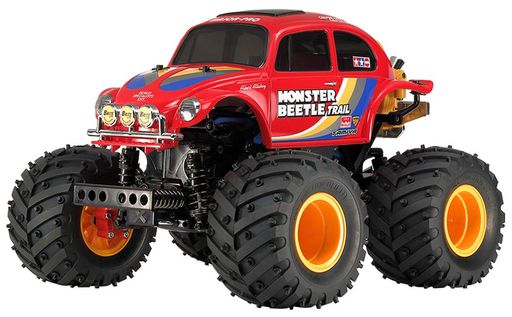 タミヤ1/14電動RCカーシリーズNo.672モンスタービートルトレイル(GF-01TRシャーシ)58672
