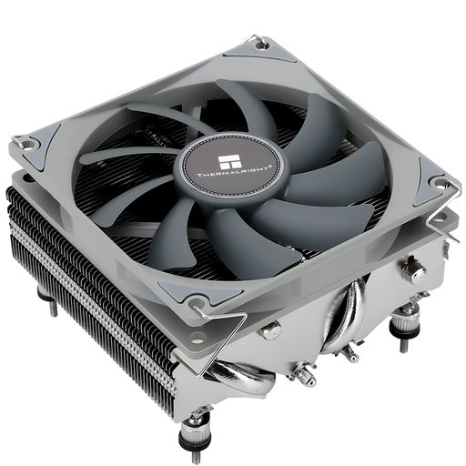 ThermalrightAXP90X53CPU風冷放熱器、下圧式放熱器、純銅熱管4本を含み、AMD/Intel